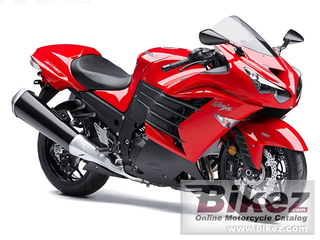 Big Kawasaki ninja zx -14r abs picture and wallpaper from Bikez.com
